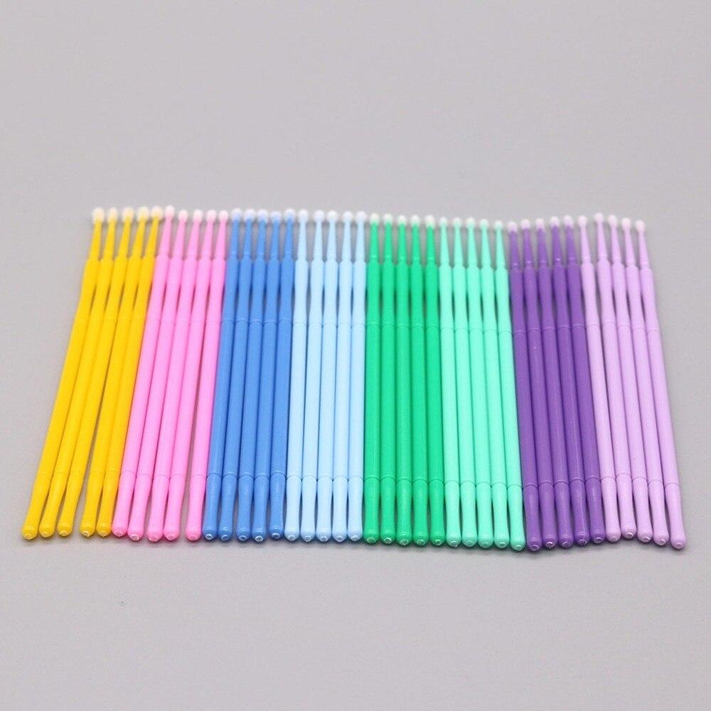 Eyelash Extension Glue - 100 sztuk/partia Mikro Szczoteczki do Makijażu