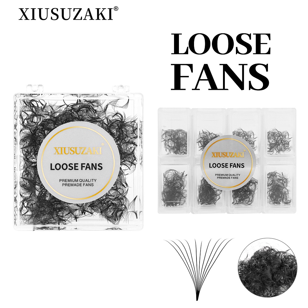 Eyelash Extension Medium - XIUSUZAKI spiczasta baza luźne wachlarze przedłużanie