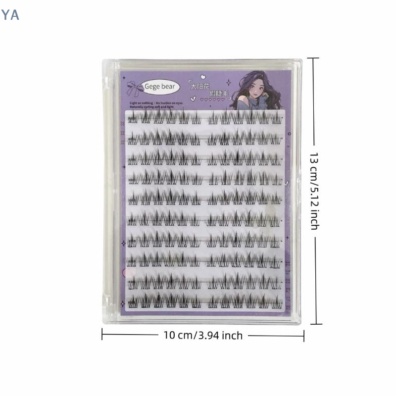 Eyelash Extension Glue - 【SA】【SA】Sztuczne rzęsy bez kleju, wzór słoneczny,