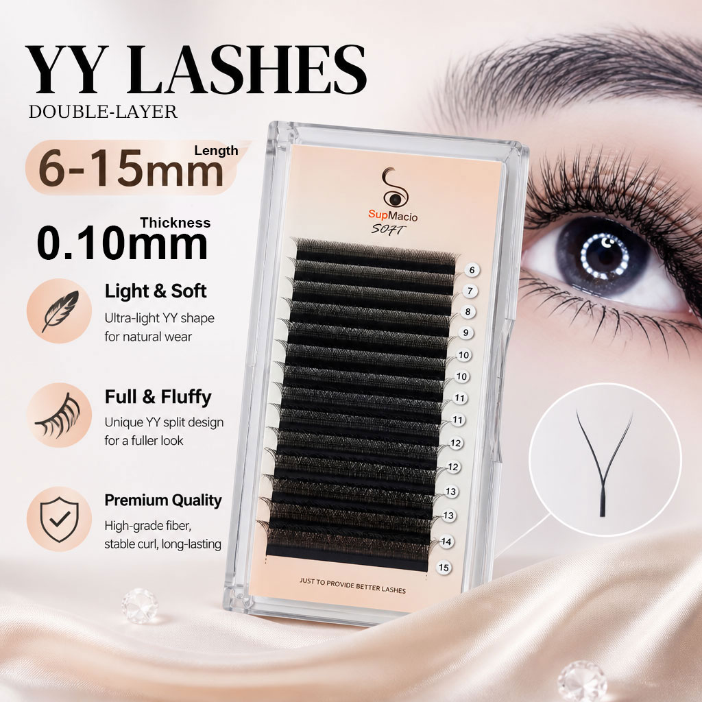 Eyelash Extension Y Shape - Supmacio 0.10 mm YY Lash Y