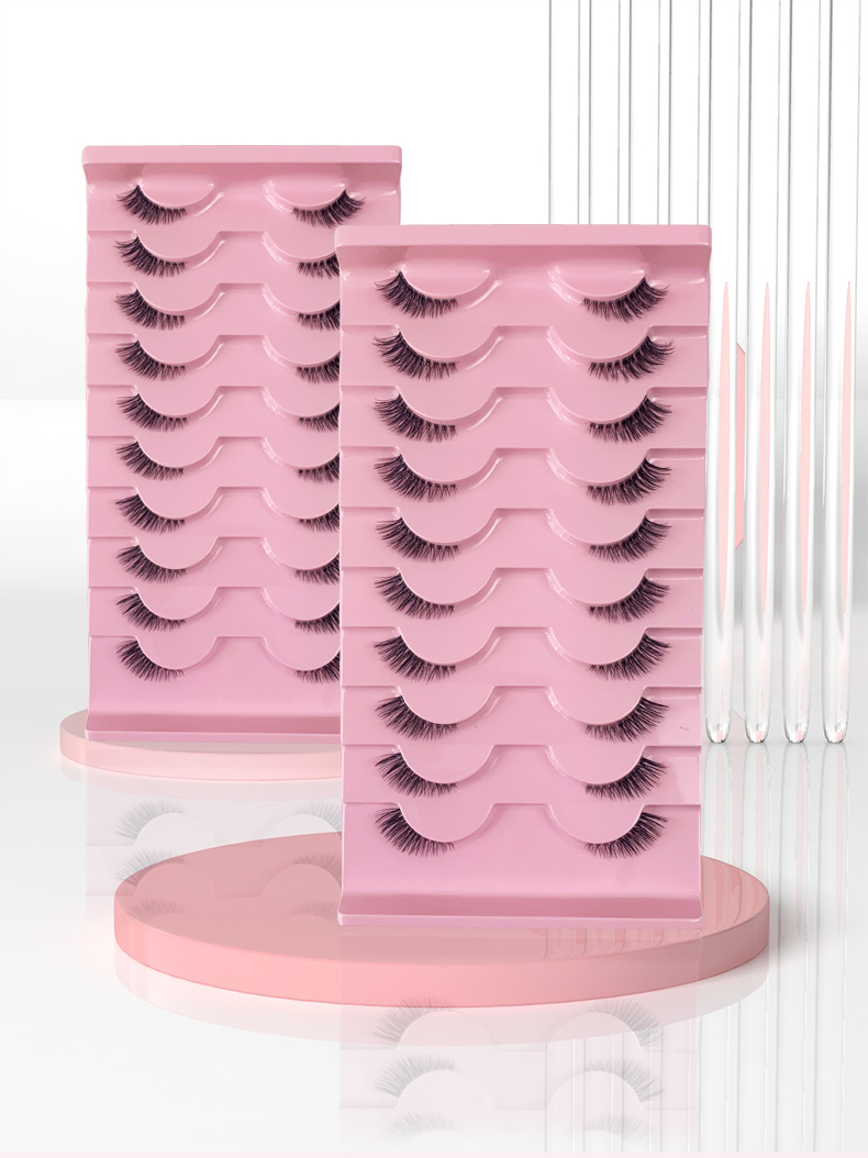AMSDCN 10 par syntetycznych rz – Eyelash Extension Medium recenzja i cena