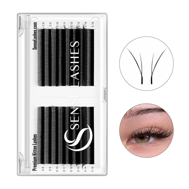 SENSE LASHES Fox YY Shape Eyel – Eyelash Extension Y Shape recenzja i cena