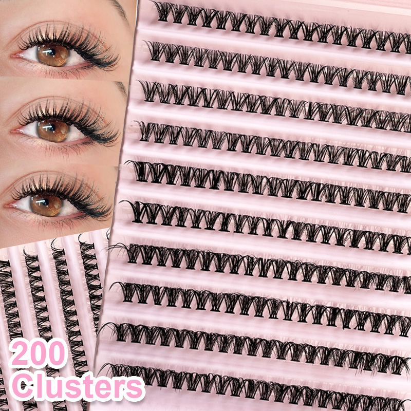 Rzęsy pojedyncze, kępki rzęs 8 – Eyelash Extension Eyelash recenzja i cena