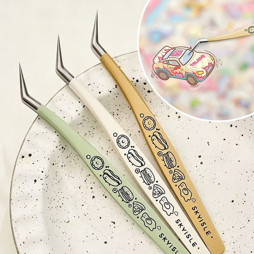 Pęsety ze stali nierdzewnej z  – Eyelash Extension Eyelash recenzja i cena