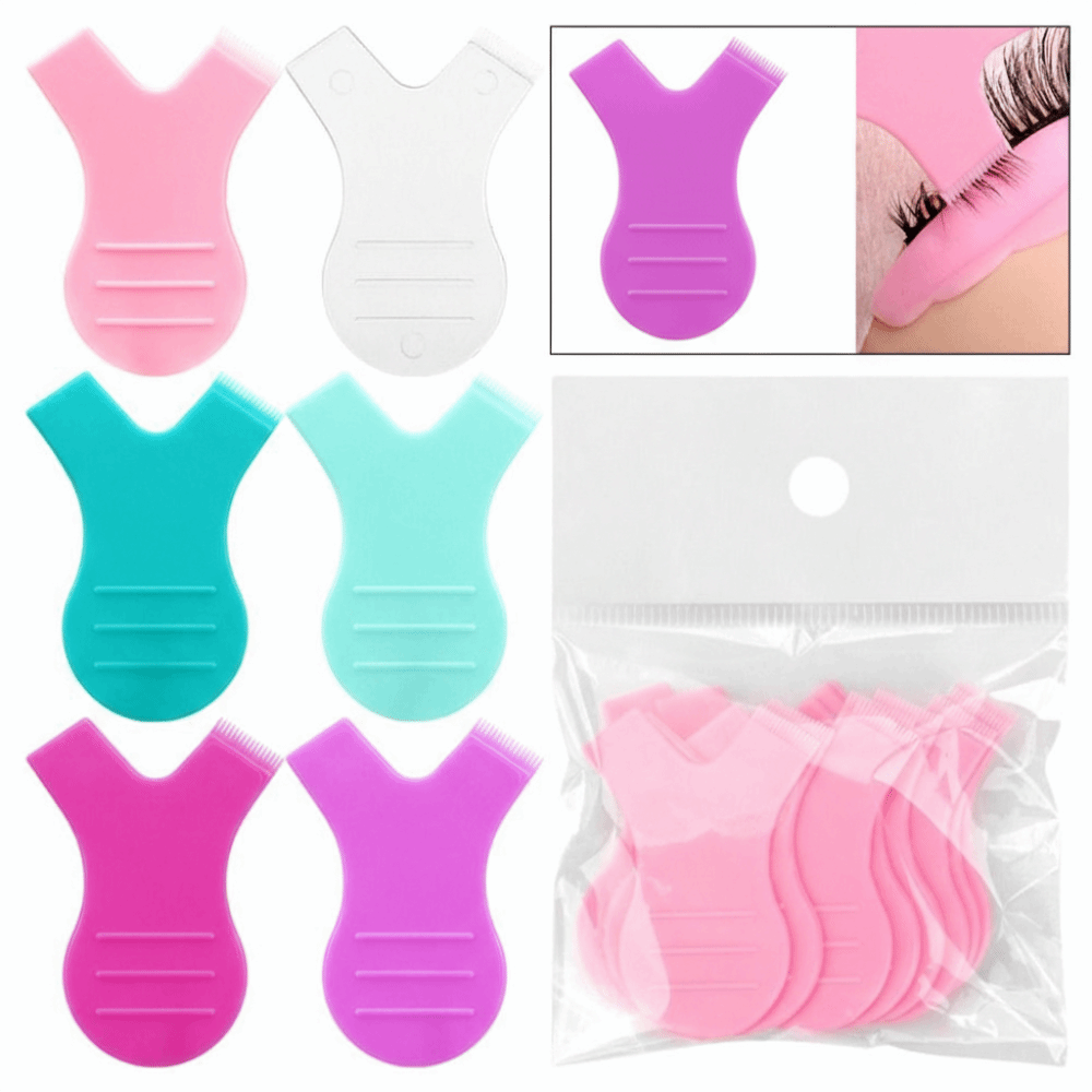 10 SZT. Wielorazowe Miękkie Pl – Eyelash Extension Y Shape recenzja i cena