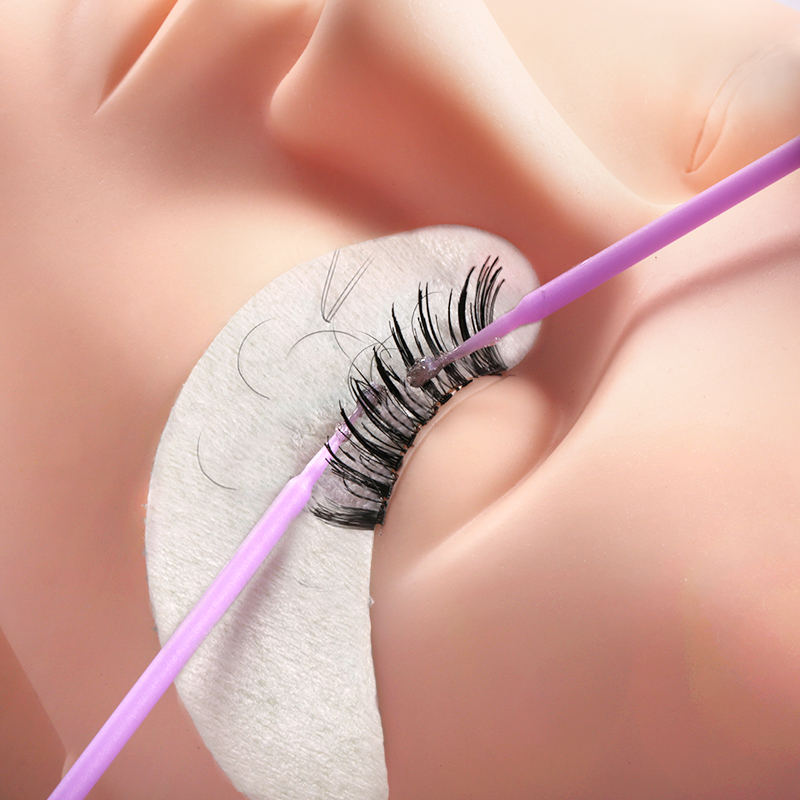 50/100 szt. Jednorazowe mikro  – Eyelash Extension Eyeliner recenzja i cena