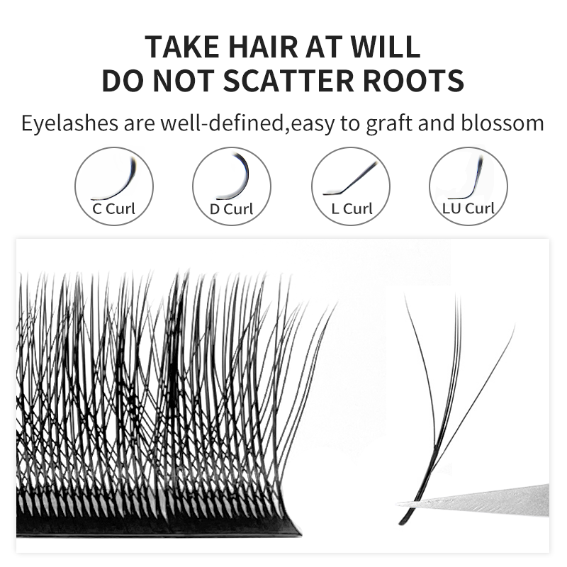 NATUHANA 3D W Shaped (2.0) Sof – Eyelash Extension Y Shape recenzja i cena