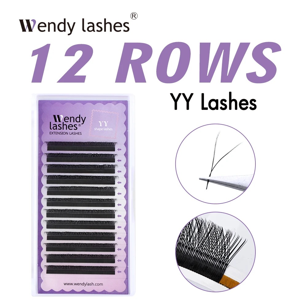 WENDY 2D YY Shape C/D Curl Eya – Eyelash Extension Y Shape recenzja i cena