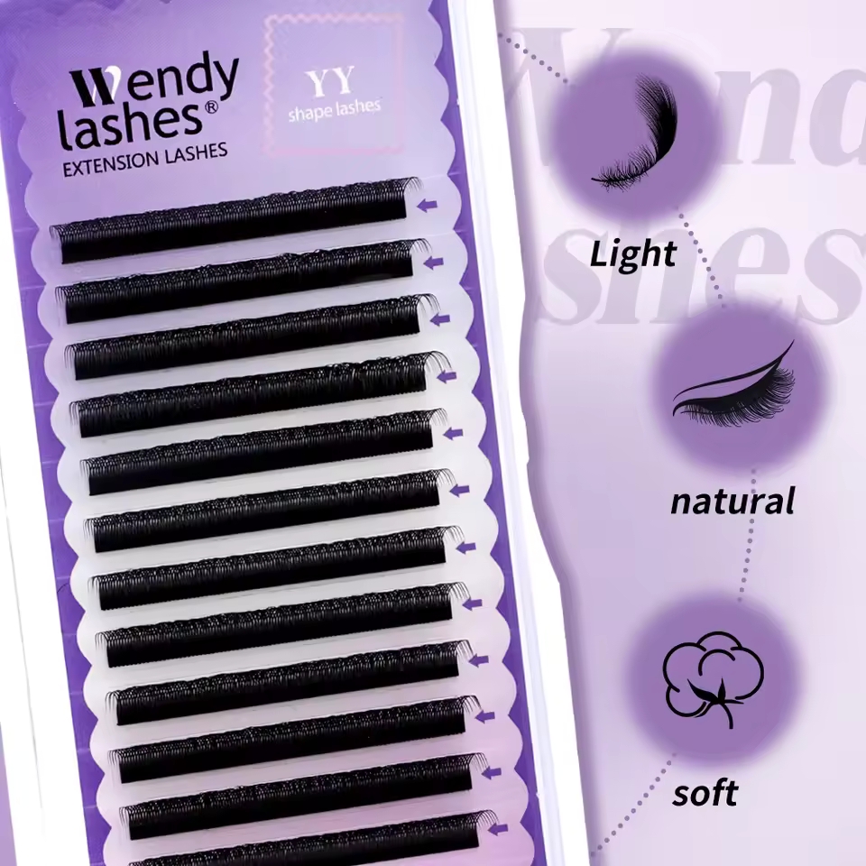 WENDY 2D YY Shape C/D Curl Eya – Eyelash Extension Y Shape recenzja i cena