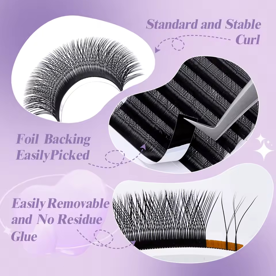 WENDY 2D YY Shape C/D Curl Eya – Eyelash Extension Y Shape recenzja i cena