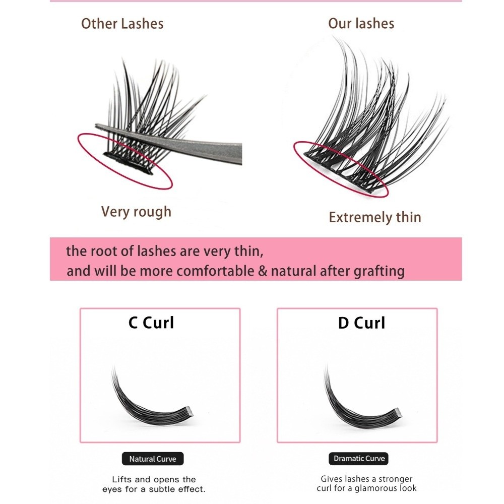 Naturalny wygląd, zestaw do sa – Eyelash Extension Eyelash recenzja i cena