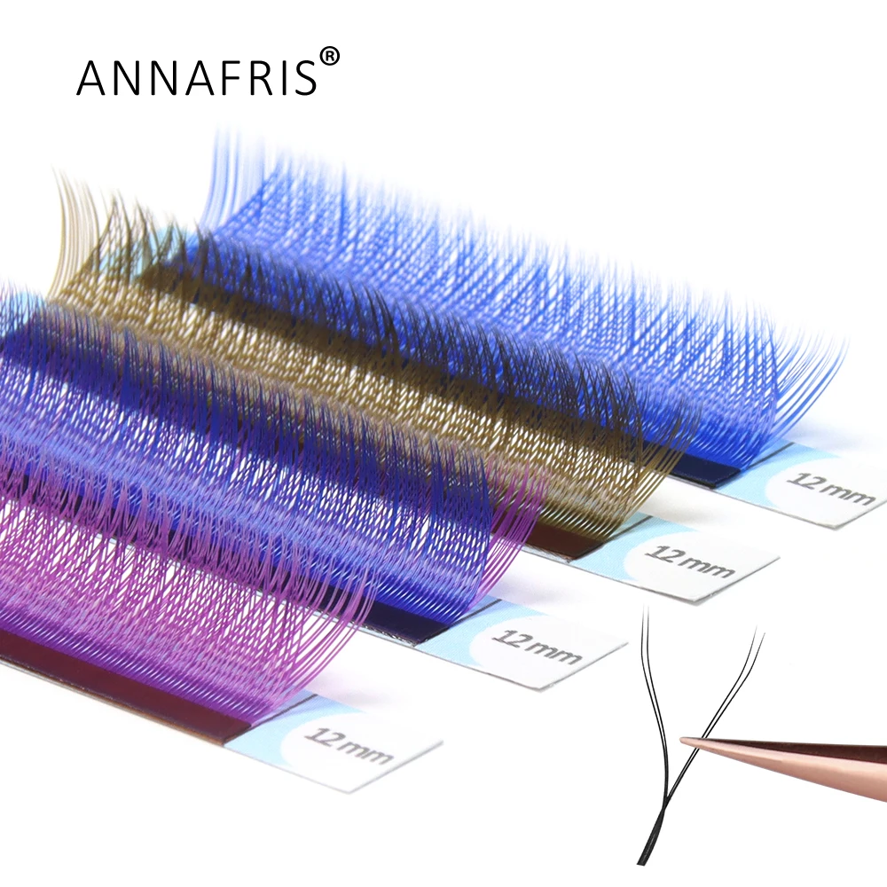 ANNAFRIS C/D Curl YY Lashes Ko – Eyelash Extension Y Shape recenzja i cena
