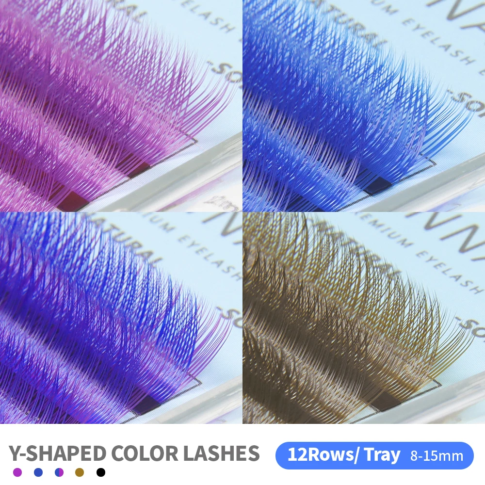 ANNAFRIS C/D Curl YY Lashes Ko – Eyelash Extension Y Shape recenzja i cena