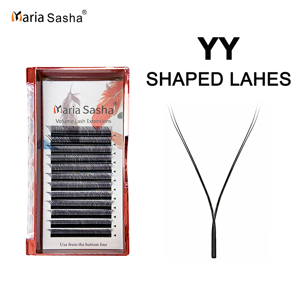 MARIA YY Shaped Eyelashes Clus – Eyelash Extension Y Shape recenzja i cena