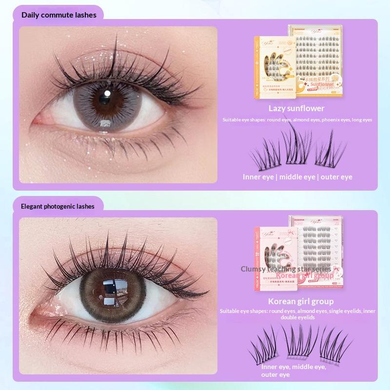 7 rzędów samoprzylepnych rzęs  – Eyelash Extension Glue recenzja i cena
