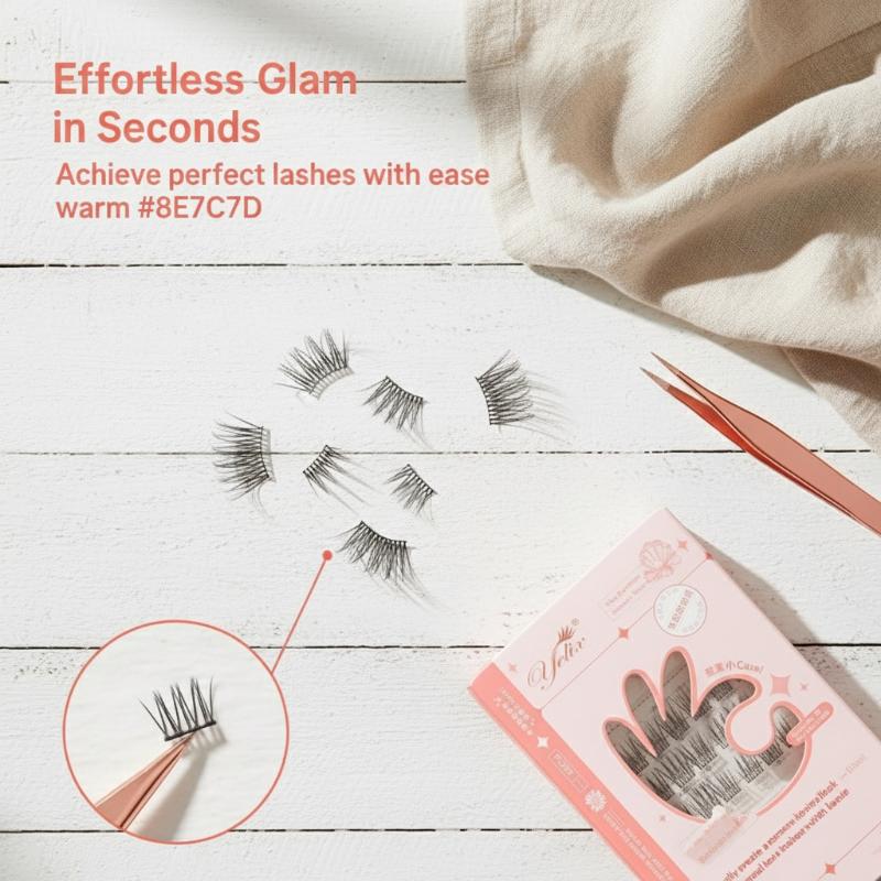7 rzędów samoprzylepnych rzęs  – Eyelash Extension Glue recenzja i cena