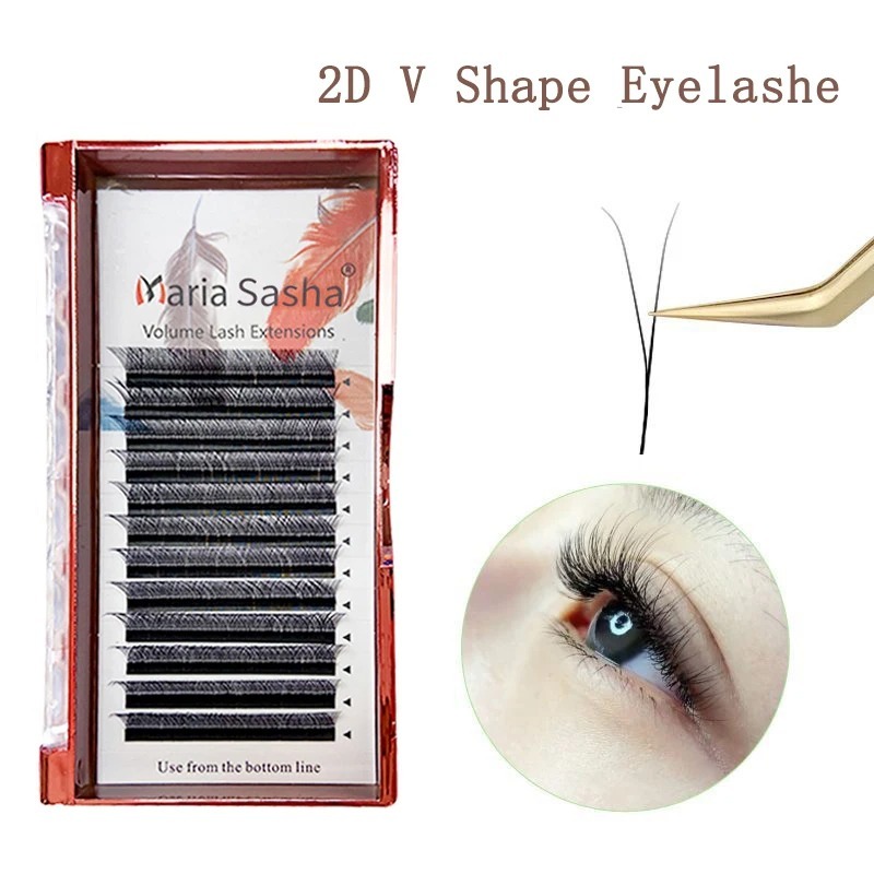 MARIA 2D Y Shape Eyelashes Han – Eyelash Extension Y Shape recenzja i cena