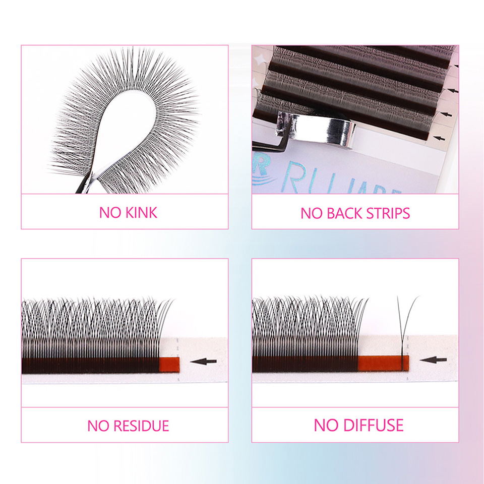 RUJADE 2D Rzęsy w kształcie li – Eyelash Extension Y Shape recenzja i cena